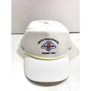 Vintage 2001 For Elmer Davis Tacoma #104 Snapback Hat